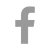 Grey Facebook Icon